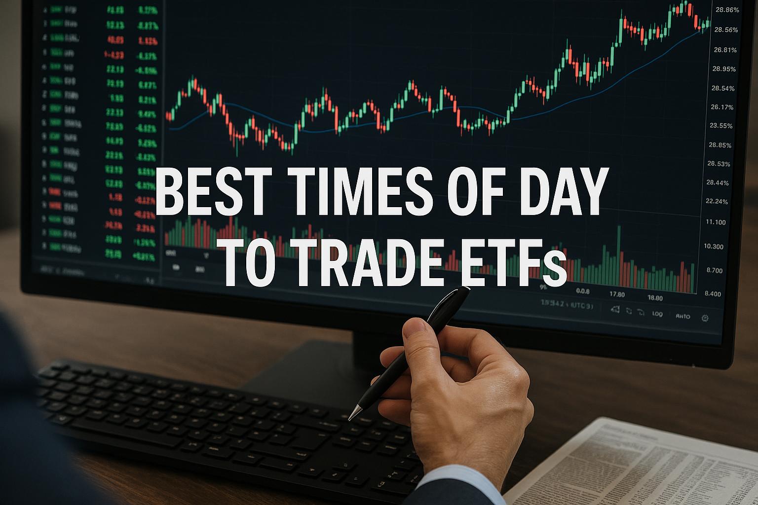 Best times of day to trade ETFs
